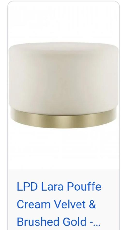 Buy & Sell Castleford Wakefield - Photos for pouffe cream