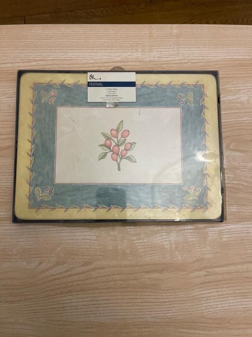 Buy & Sell Goldthorn Park Wolverhampton - Photos for 4 Table Mats- Festival