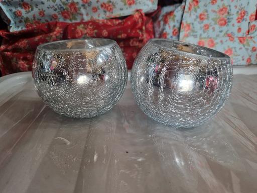 Buy & Sell Ramsgate Thanet - Photos for bn 2 x large silver tealight/candle holders
