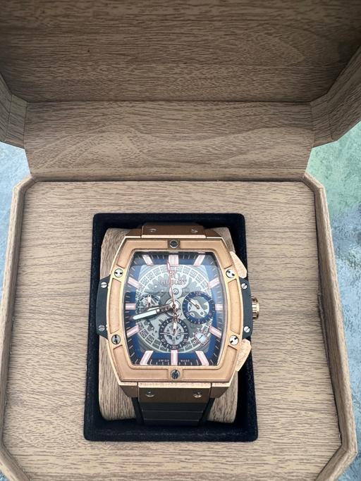 Buy & Sell Mansfield Woodhouse Mansfield - Photos for Rose Gold skeleton Chronograph watch
