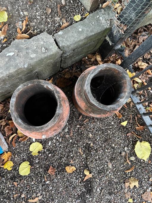 Buy & Sell Woodsetton Dudley - Photos for 2x clay chimney cowls