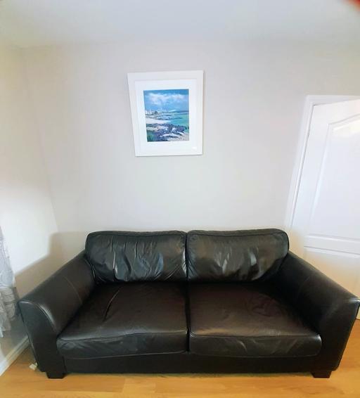 Buy & Sell Billingham Stockton-on-Tees - Photos for leather settee 3 seater immaculate