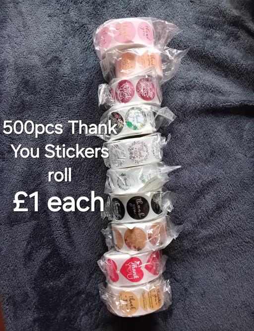 Buy & Sell Staincliffe Kirklees - Photos for Brand New Thank you sticker rolls