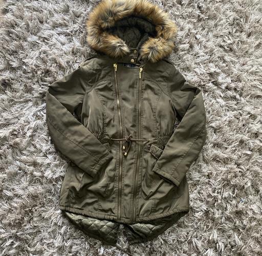 Buy & Sell Bristol South Gloucestershire - Photos for New with no tags khaki lispy coat sise12