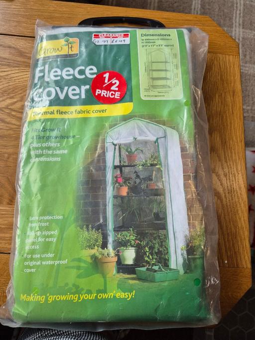 Buy & Sell Hasbury Dudley - Photos for 4 tier Greenhouse Fleece Cover bnwt