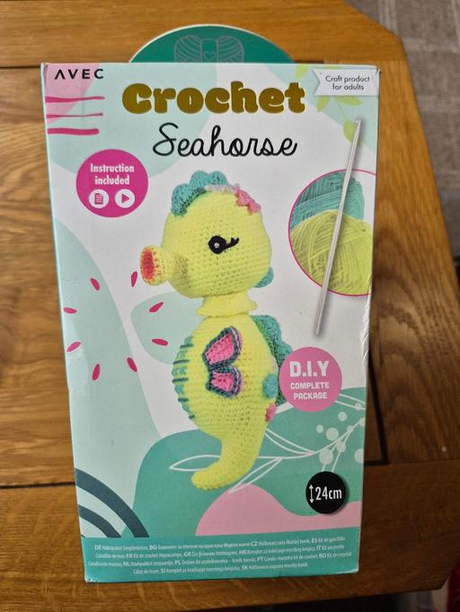 Classes Hasbury Dudley - Photos for Crochet Seahorse. Craft Kit. New!