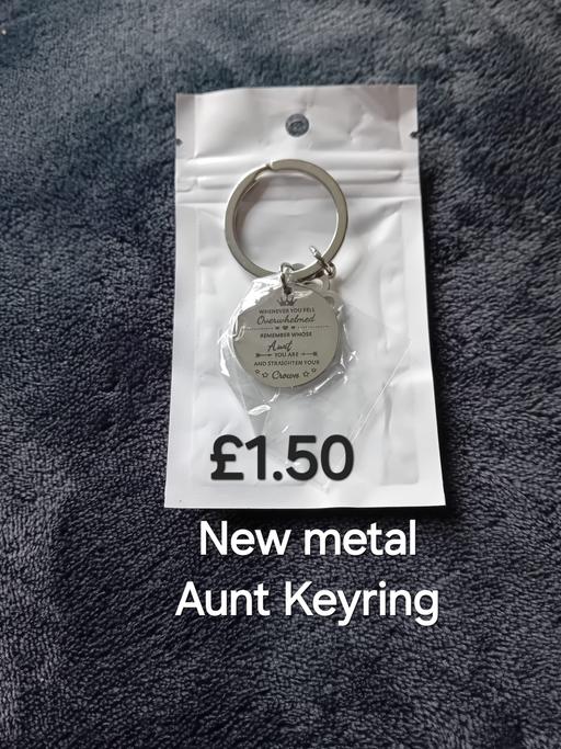 Buy & Sell Mount Pleasant Kirklees - Photos for Brand new Metal aunt keyring