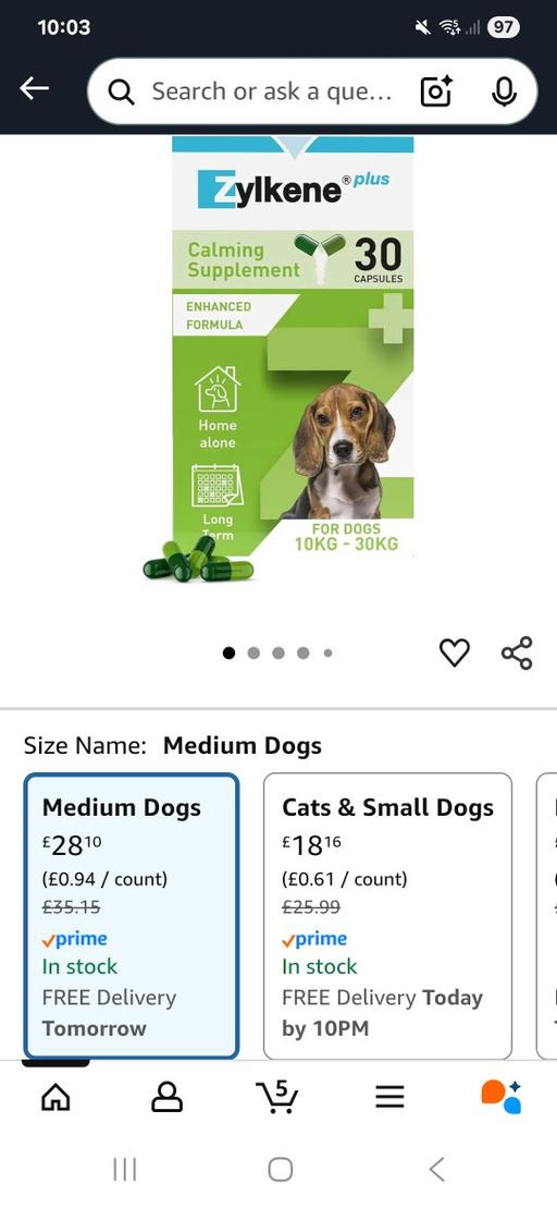 Buy & Sell Keresley End Nuneaton and Bedworth - Photos for Zyklene Calming Supplement Enhanced Formula