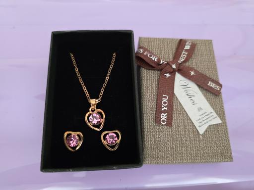 Buy & Sell Blackpool Town Centre Blackpool - Photos for Heart necklace & earrings NEW