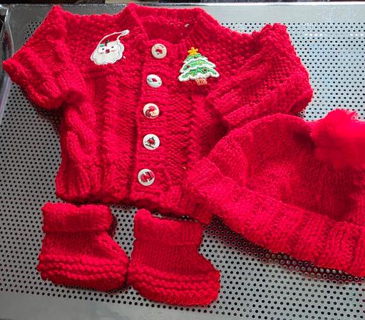 Buy & Sell Birmingham Solihull - Photos for Baby Christmas Boys Cardi Santa Hat Boots