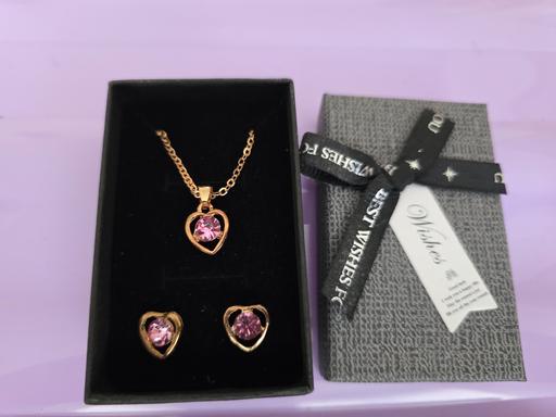 Buy & Sell Blackpool Town Centre Blackpool - Photos for Heart necklace & earrings NEW
