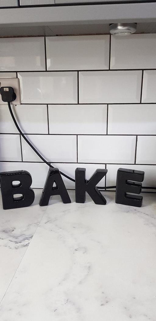 Buy & Sell Kings Norton Birmingham - Photos for Ceramic bake letters.