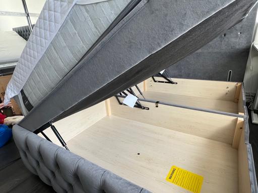 Buy & Sell West Hackney North London - Photos for Messina D Ottoman Base Velveteen Shadow