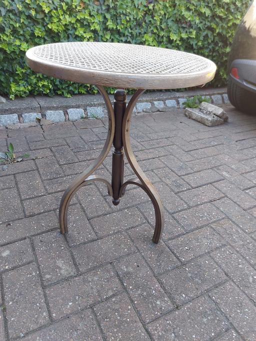 Buy & Sell Kings Norton Birmingham - Photos for Antique bentwood bergere side table 