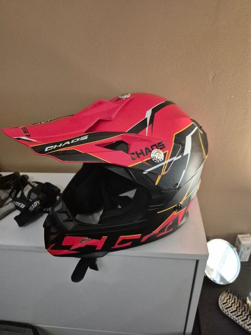 Buy & Sell Walsall Town Centre Walsall - Photos for Chaos motor cross helmet
