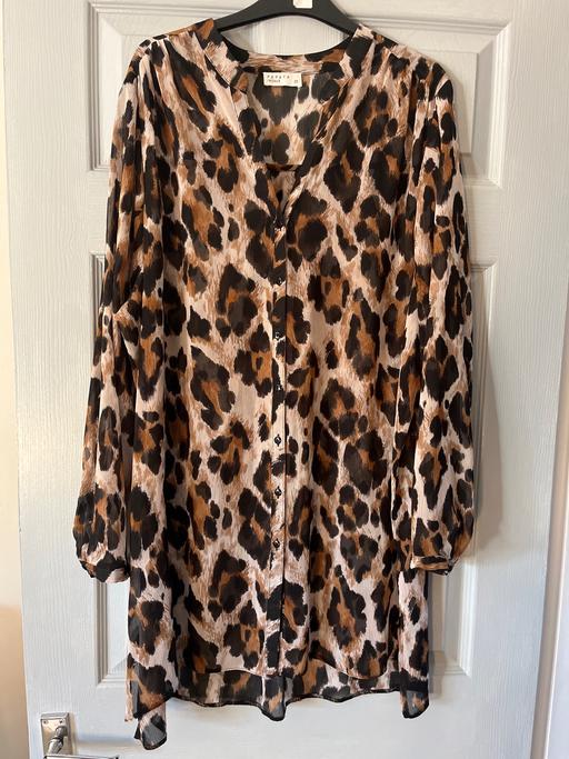 Buy & Sell Wickersley Rotherham - Photos for Ladies size 20 animal print shirt blouse