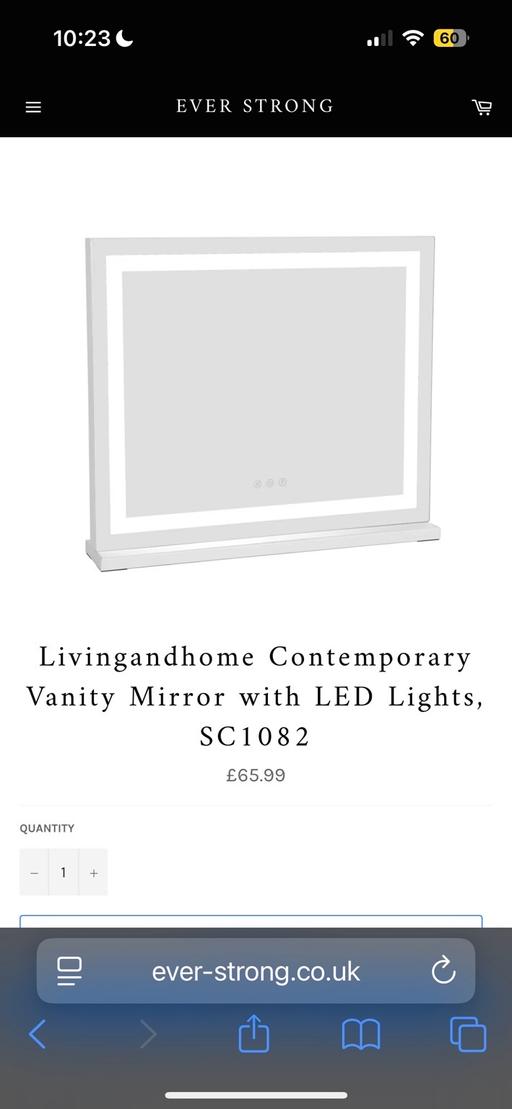 Buy & Sell Littleborough Rochdale - Photos for Vanity Mirror with LED Lights (New & Boxed)