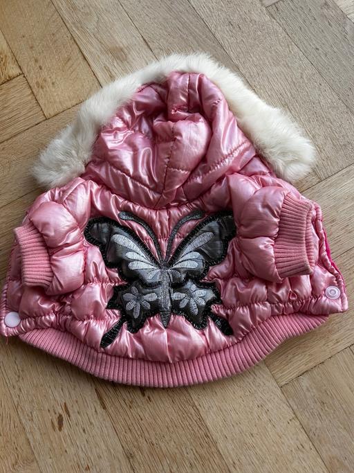 Buy & Sell Letchworth Garden City North Hertfordshire - Photos for Mini dog puffer jacket with real fur trim. XS