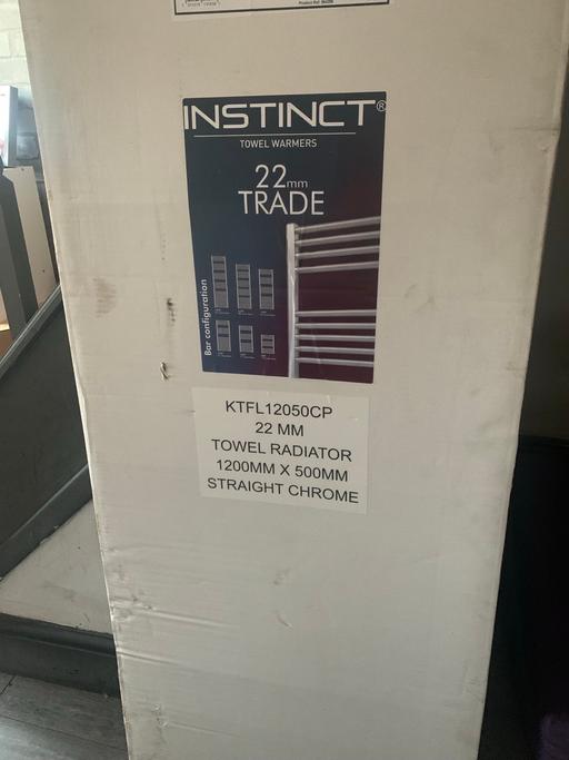 Buy & Sell Fairfield Stockton-on-Tees - Photos for Chrome towel radiator new