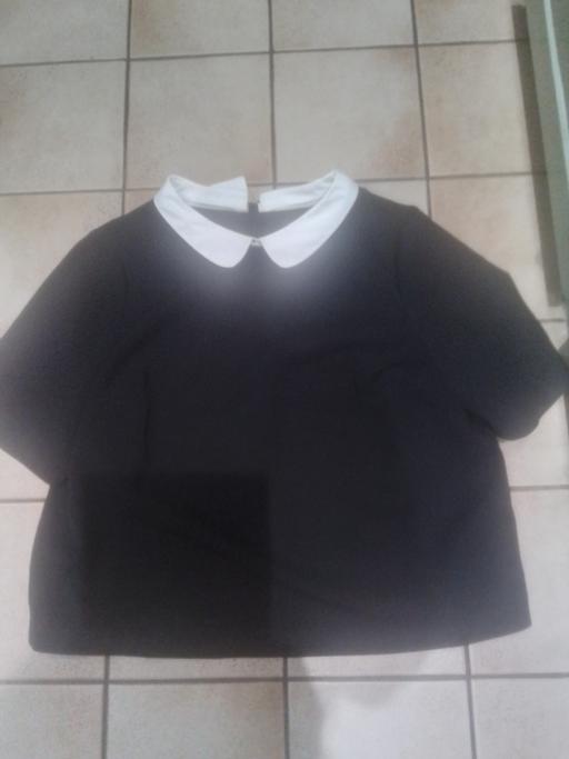 Buy & Sell Sutton Coldfield Birmingham - Photos for LADIES B/W TOP DETACHABLE COLLAR