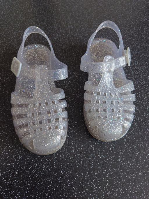 Buy & Sell Woodthorpe Charnwood - Photos for Girls silver jelly sandals size 10