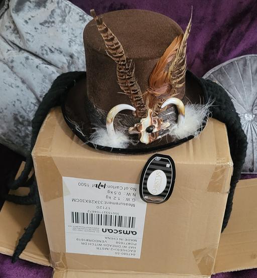 Buy & Sell Wednesfield Wolverhampton - Photos for Brand New Voodoo Top Hat With Dreadlocks.