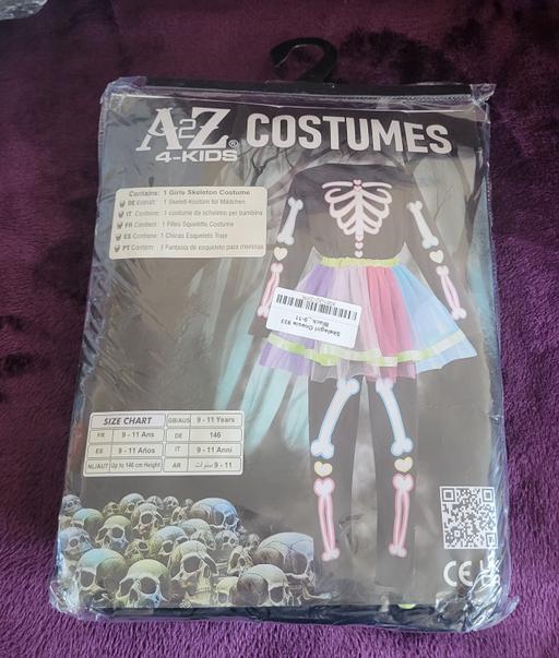 Buy & Sell Wednesfield Wolverhampton - Photos for Girls Skeleton Tutu Halloween 9-11 Years.