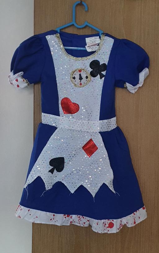 Buy & Sell Wednesfield Wolverhampton - Photos for Girls Alice In Wonderland Costume 5-7 Years.