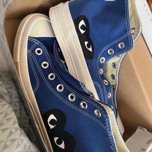Buy & Sell Rye Lane South East London - Photos for Converse Comme des Garçons - ‘Blue Quartz’