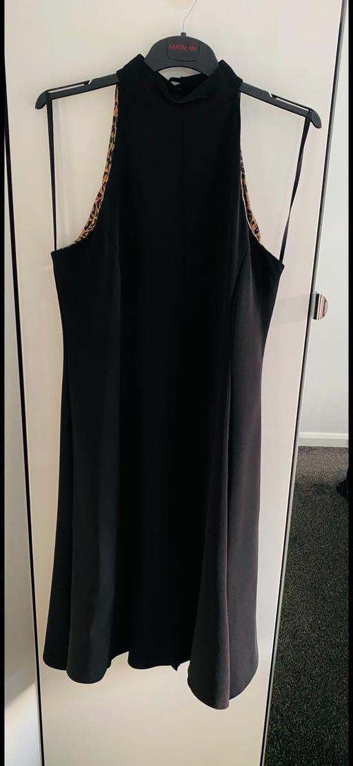 Buy & Sell St Giles Lincoln - Photos for Black dress with leopard print lining