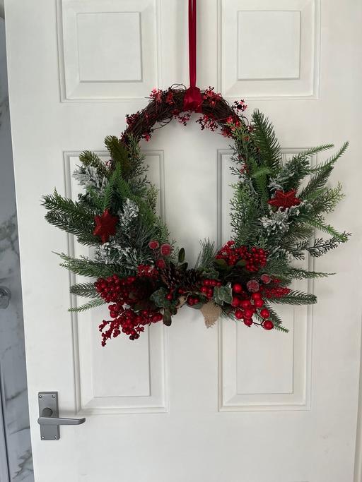 Buy & Sell Woodsetton Dudley - Photos for Christmas grave/door wreath