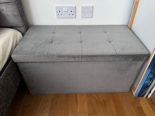 Buy & Sell Brentford Hounslow - Photos for Velvet Ottoman storage boxe