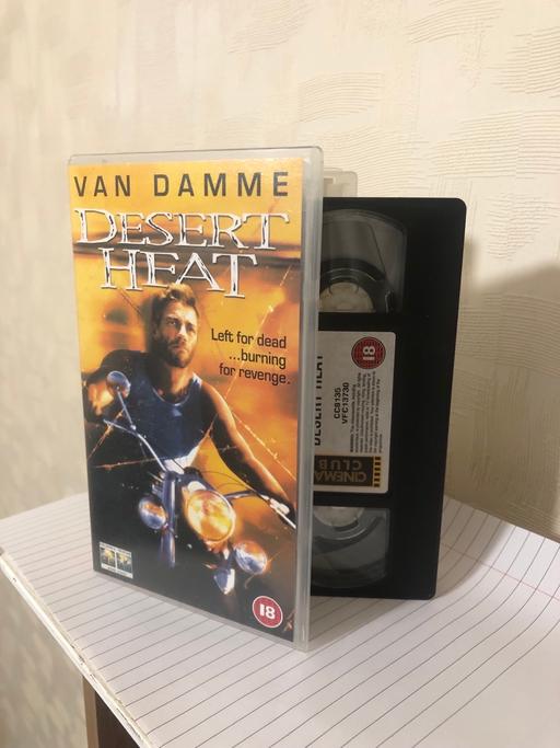 Buy & Sell Farington Moss South Ribble - Photos for Desert Heat - Jean Claude Van Damme - VHS