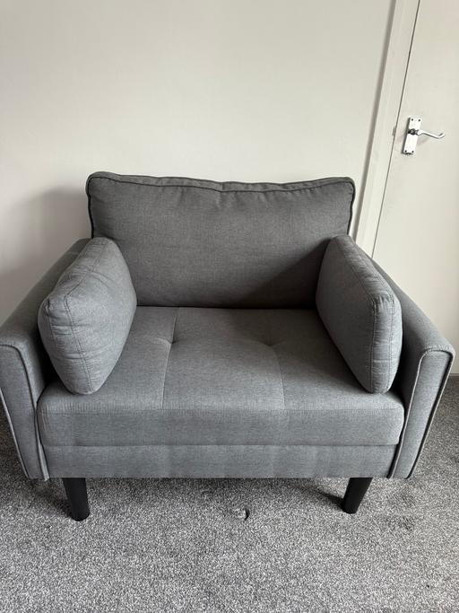 Buy & Sell North Finchley North London - Photos for Grey Armchair