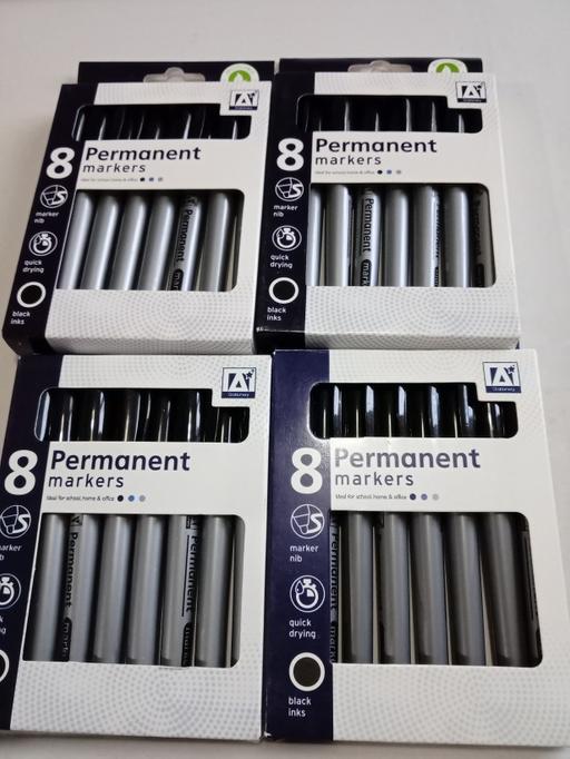 Buy & Sell Horncastle East Lindsey - Photos for 4 boxes of black markers sets