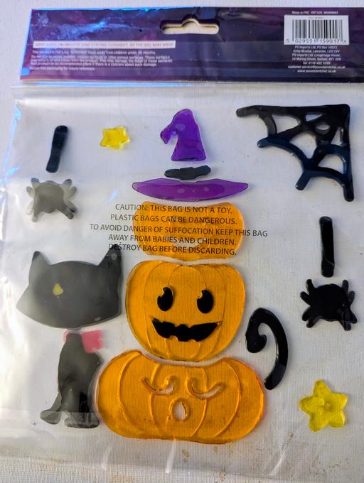 Buy & Sell Georgetown Blaenau Gwent - Photos for 🎃 Halloween wicked window gel clings of pump