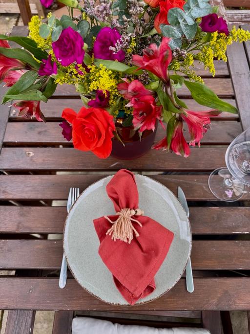 Buy & Sell Battersea South West London - Photos for 20 x Linen Napkins and Ties