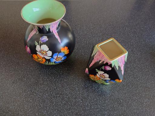 Buy & Sell Woodthorpe Charnwood - Photos for 2 falcon wear hand painted vases