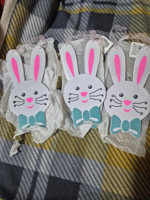 Buy & Sell Birchills Walsall - Photos for 9 Glitter wood bunny signs