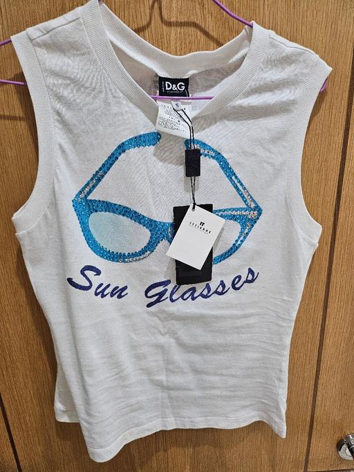 Buy & Sell Workington Cumberland - Photos for Authentic Dolce and Gabbana Top with Diamonds
