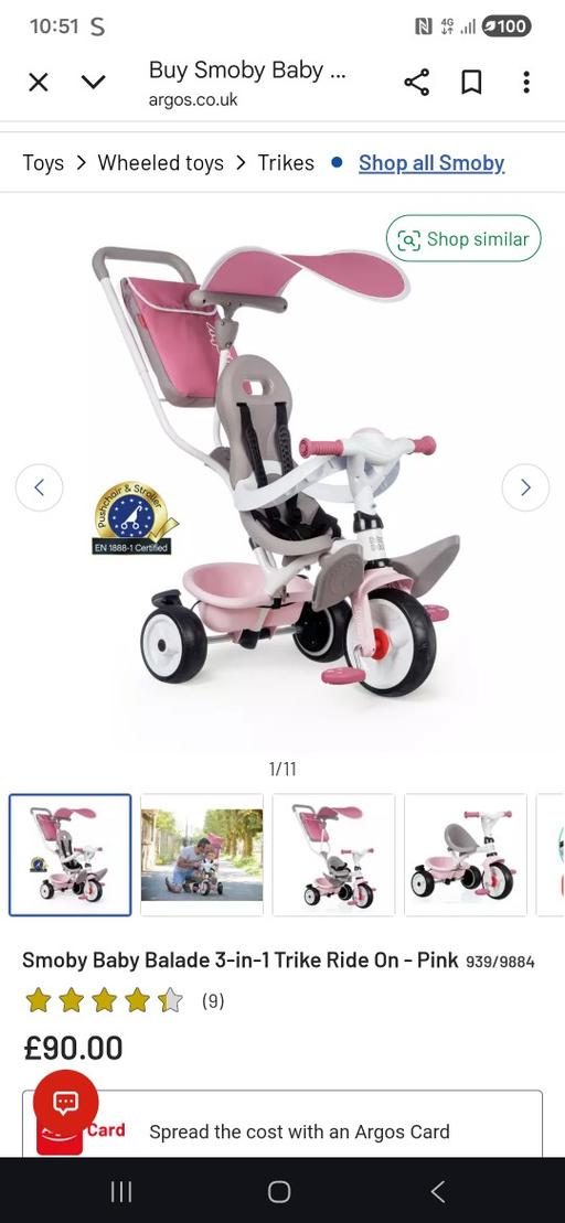 Buy & Sell Rhymney Caerphilly - Wales - Photos for 3 in 1 trike girls