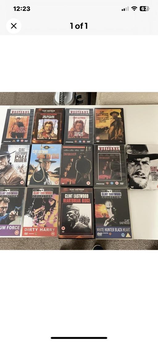 Buy & Sell Gornal Wood Dudley - Photos for Clint Eastwood Collection DVDS