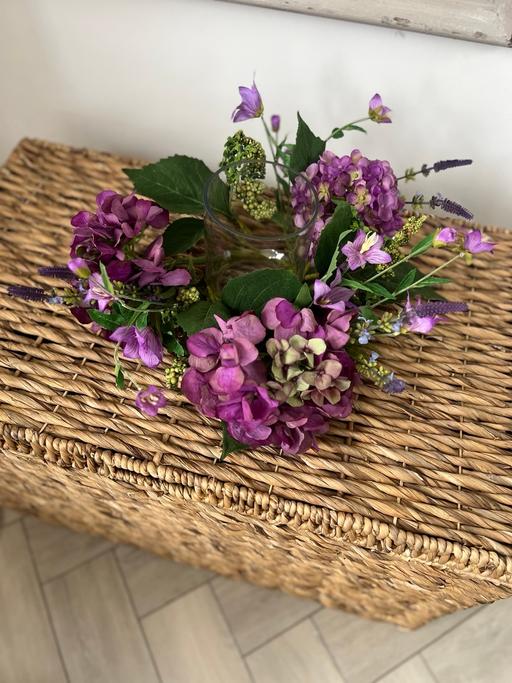 Buy & Sell Weoley Castle Birmingham - Photos for Hydrangea floral candle holder