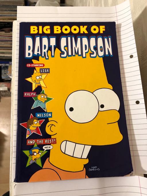 Buy & Sell Bamber Bridge South Ribble - Photos for Big Book of Bart Simpson - Comic book