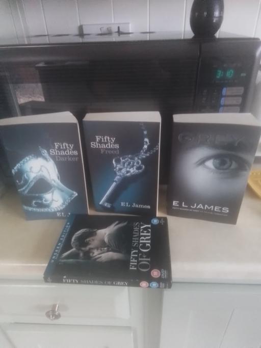 Buy & Sell Streetly Walsall - Photos for THREE BOOKS ONE DVD SHADES OF GREY
