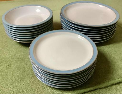 Buy & Sell Woodford Halse West Northamptonshire - Photos for Denby Dinner Service in Colonial Blue