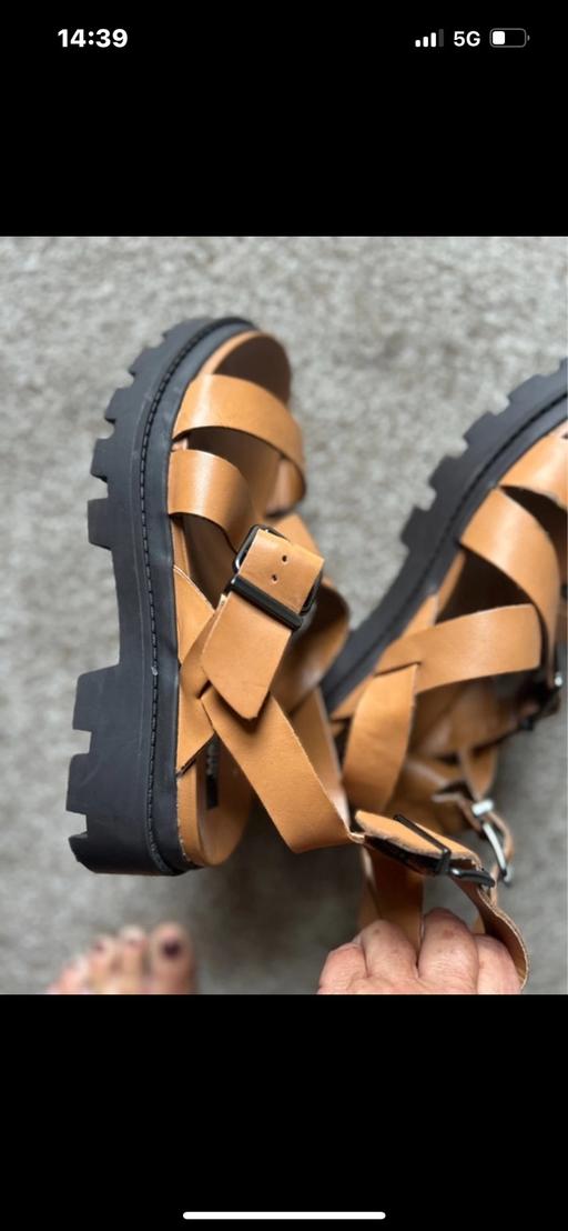 Buy & Sell Stourbridge Dudley - Photos for Leather sandals M&S F&f