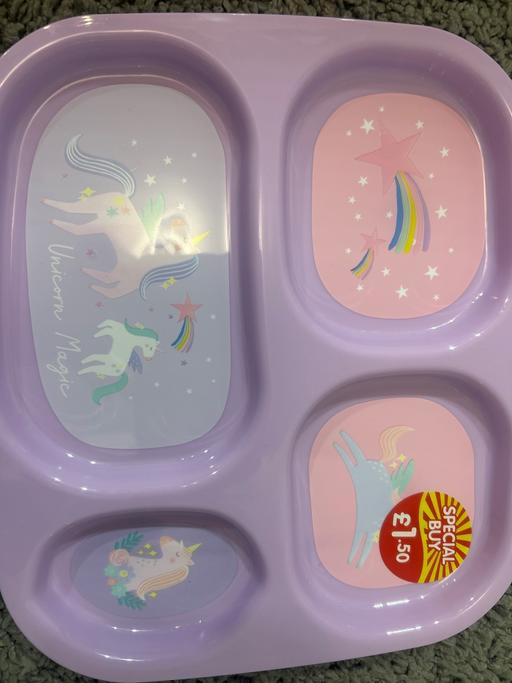 Buy & Sell Broadgreen Knowsley - Photos for Unicorn kids plastic plate. New