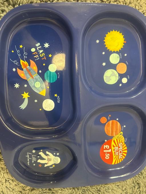Buy & Sell Dovecot Knowsley - Photos for Kids space design plate. Plastic. New