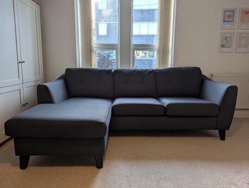 Buy & Sell West Park Leeds - Photos for DFS L-Shaped Sofa – Grey/Charcoal